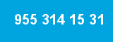 955 314 15 31 955 314 15 31
